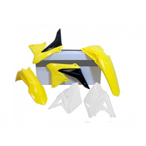 KIT PLASTICOS RTECH SUZUKI RMX-Z 450 2010 - 2018 COR ORIGINAL